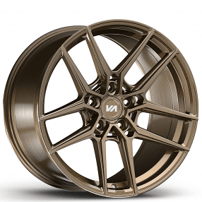 20" Staggered Variant Wheels Helium Gloss Bronze Rims