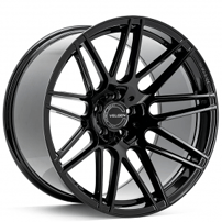 20" Staggered Velgen Wheels VF9 Gloss Black Flow Formed Rims