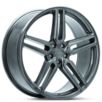 21" Staggered Vossen Wheels HF-1 Custom Anthracite Rims