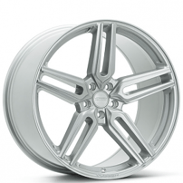 21" Vossen Wheels HF-1 Custom Satin Silver Rims