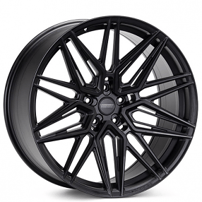 24" Vossen Wheels HF-7 Custom Satin Black Rims