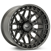 24" Vossen Wheels HFX-1 Matte Gunmetal Off-Road 8-Lugs Rims