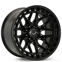 24" Vossen Wheels HFX-1 Satin Black Off-Road 8-Lugs Rims