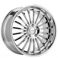 20" Staggered XIX Wheels X59 Chrome Rims