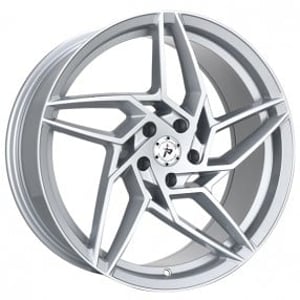 20" Impact Racing Wheels 605 Sliver Rims