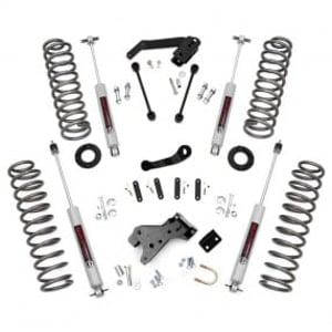 4" Rough Country Suspension Lift Kit (Jeep Wrangler JK 2WD/4WD 2007-2017)
