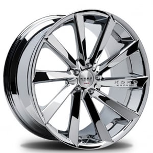 20" Staggered Koko Kuture Wheels Kapan Chrome Rims