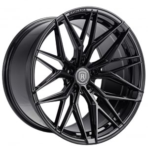 20" Rohana Wheels RFX17 Gloss Black Flow Formed Rims