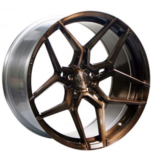 20" Staggered Rohana Wheels RFX11 Custom Finish Flow Formed Rims